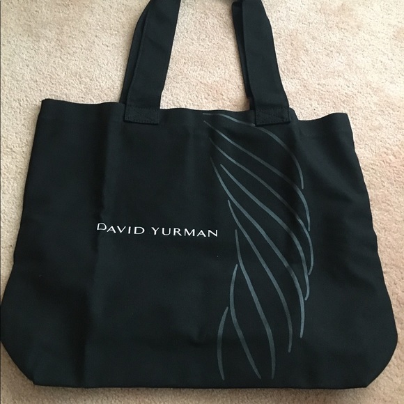 David Yurman Handbags - DAVID YURMAN black tote
